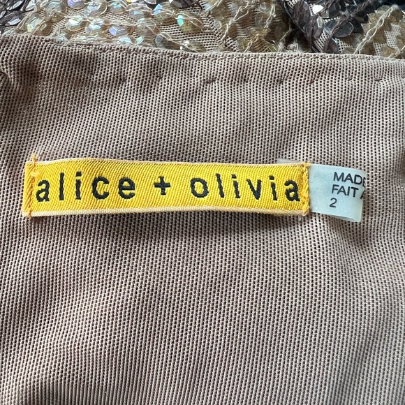 Size 2 Alice & Olivia - has issues please look and read below: rack 6 - Picture 4 of 4